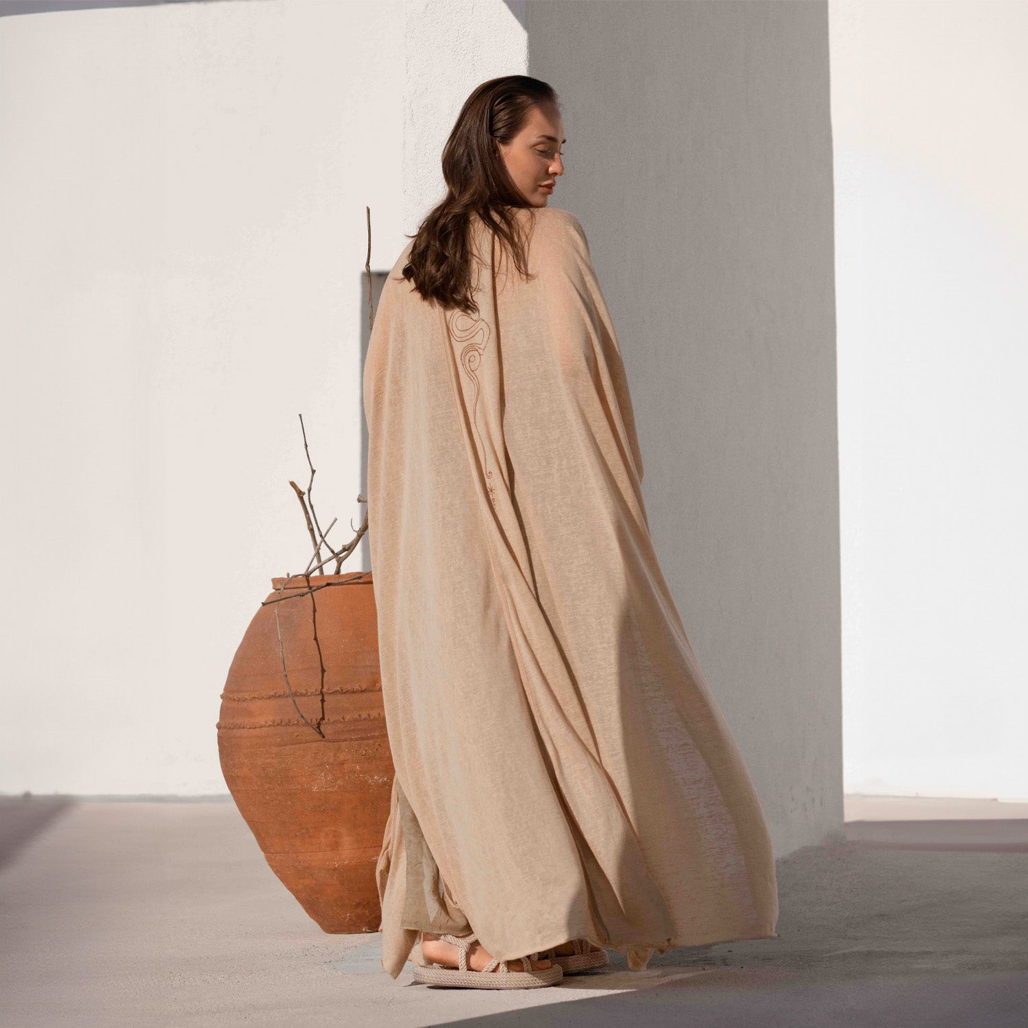 SAHMERAN Kimono in Salmon