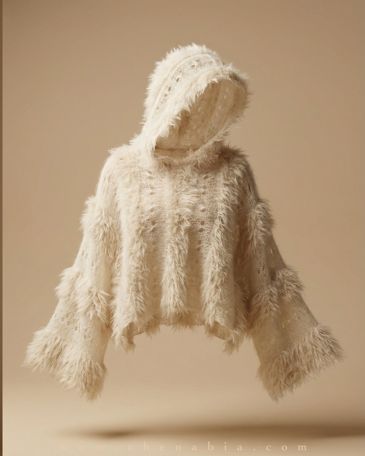 Cloud Mohair Jumper in Cream