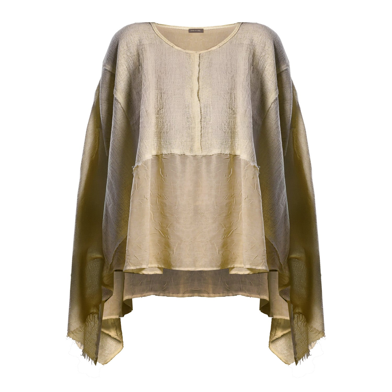 Leila Top in Vintage Lemon