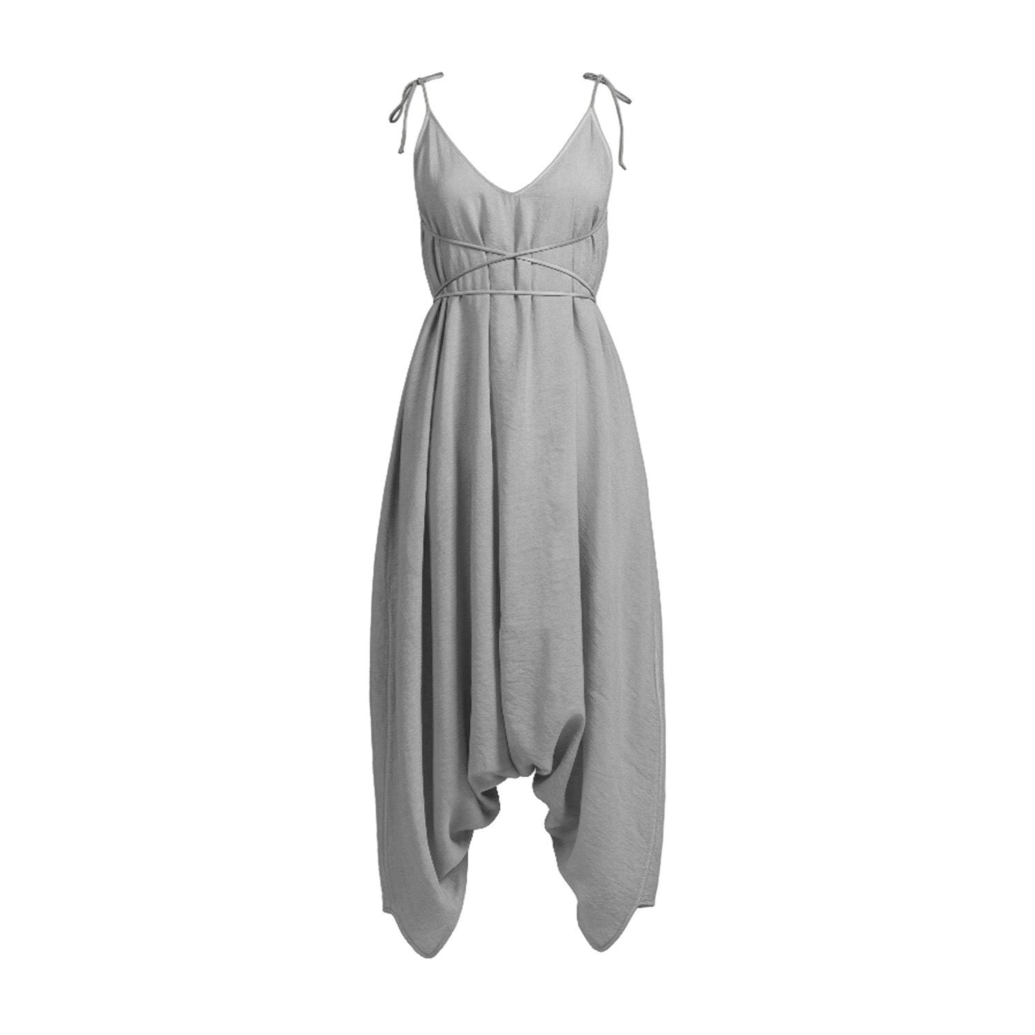 Baris Jumpsuit in Light Gray