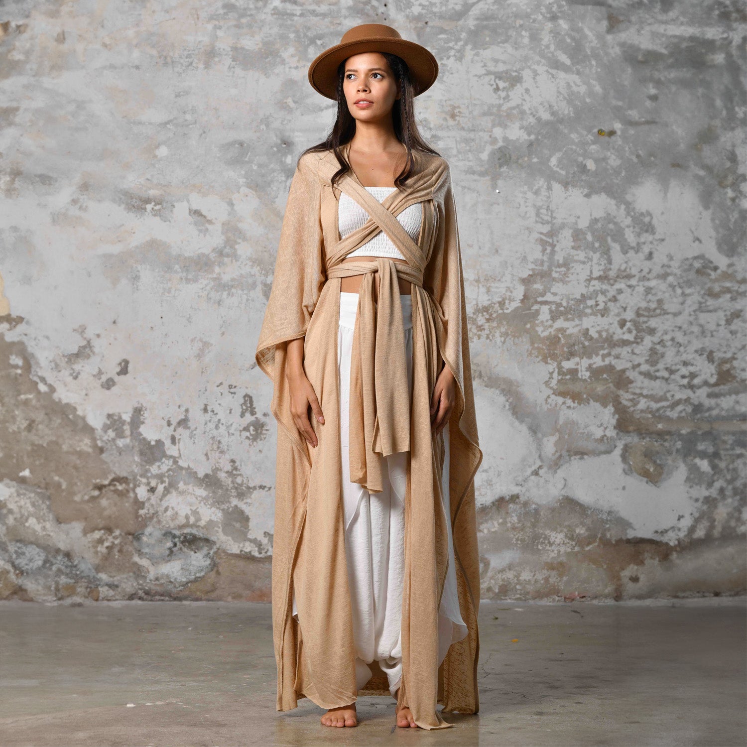 SAHMERAN Kimono in Salmon