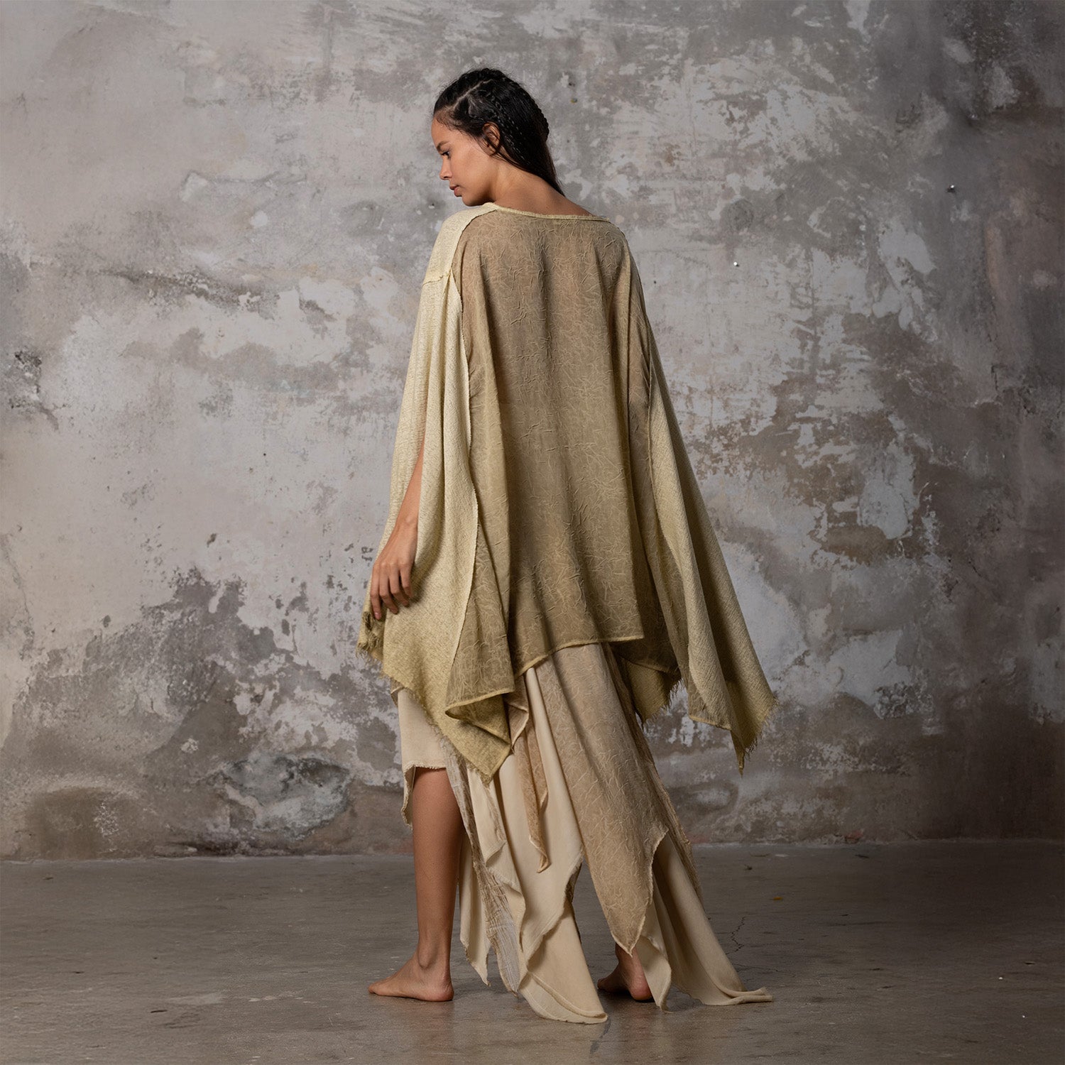 Leila Top in Vintage Lemon