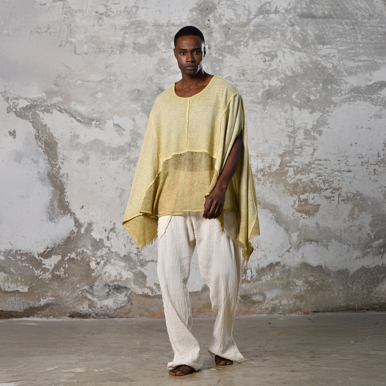 Leila Top in Vintage Lemon