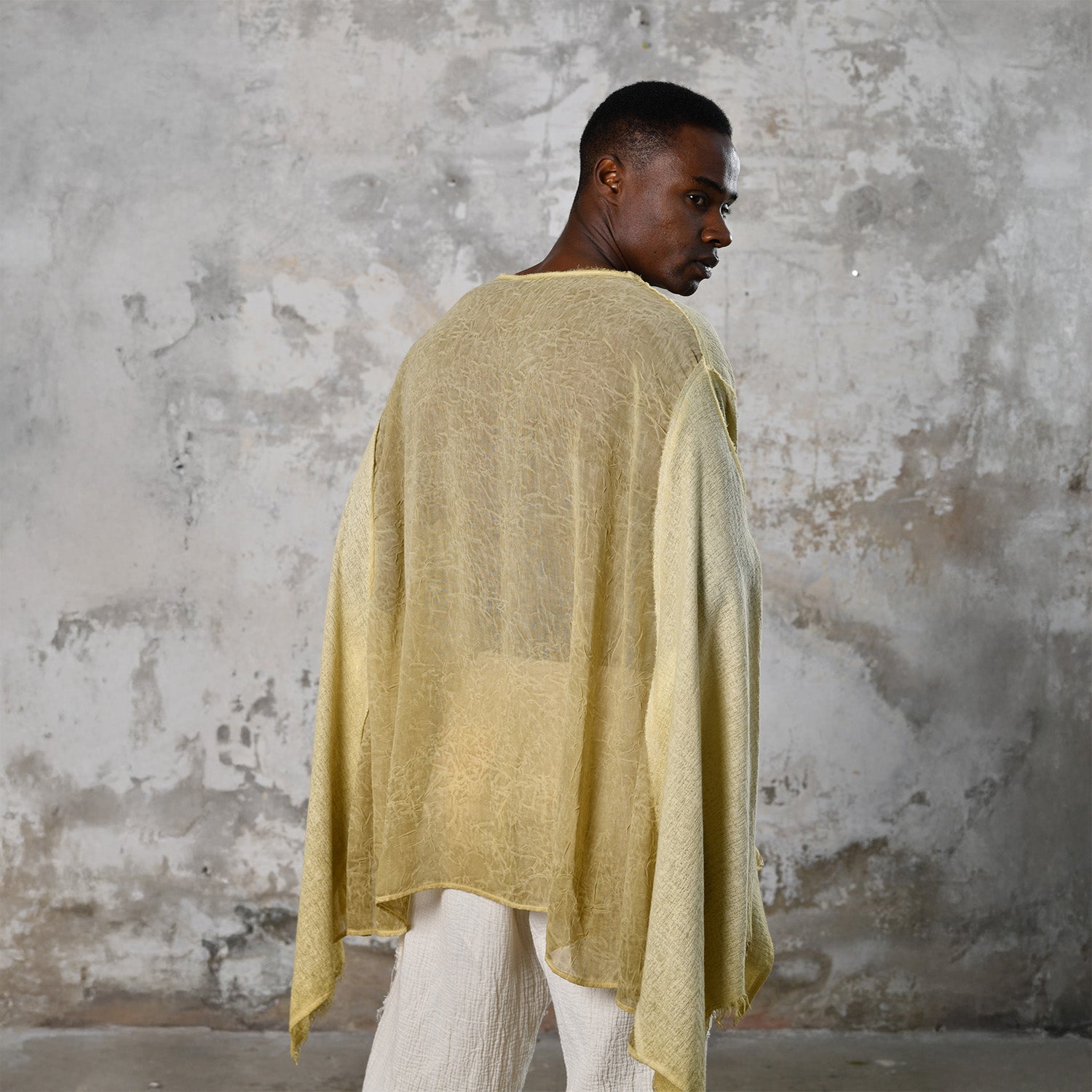 Leila Top in Vintage Lemon