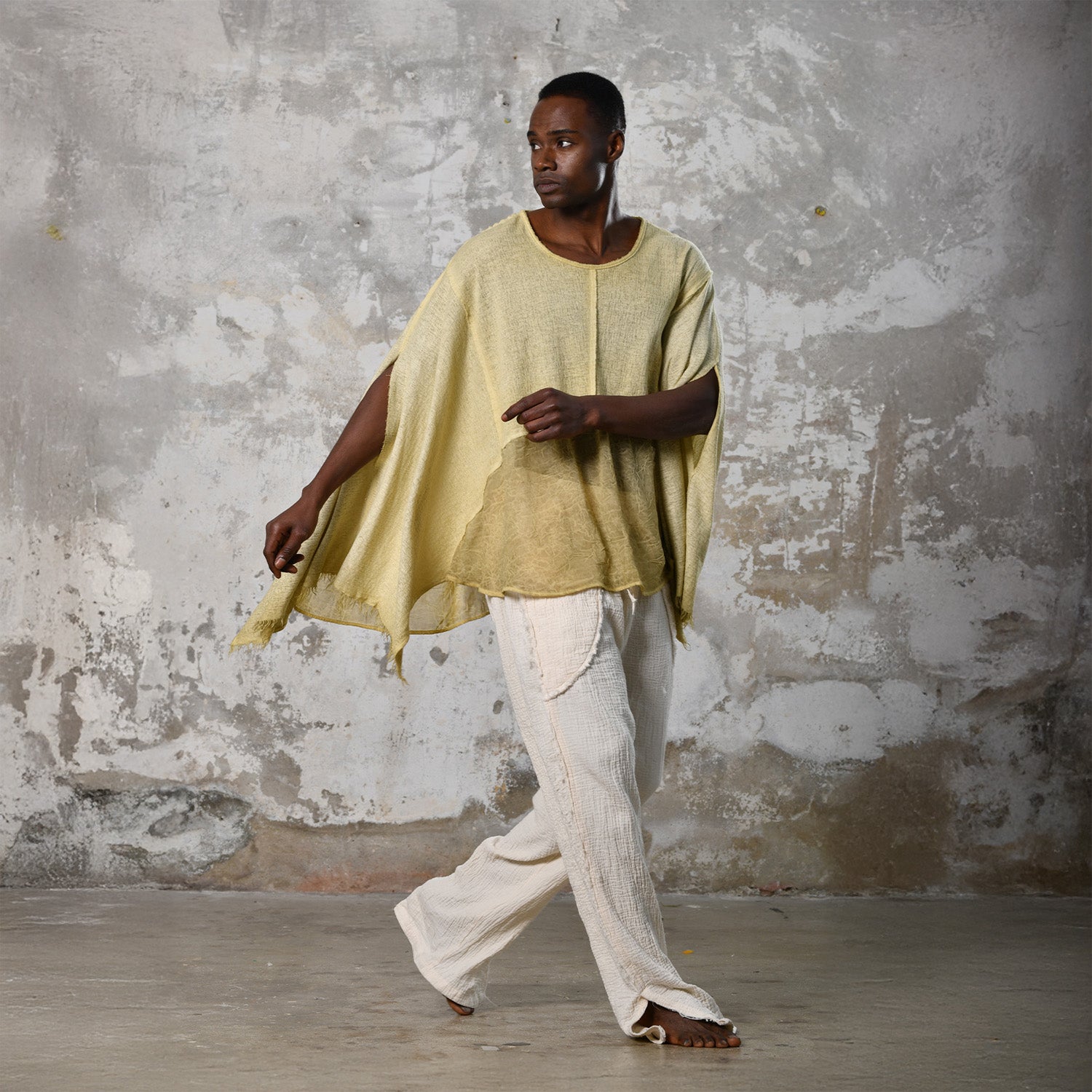 Leila Top in Vintage Lemon