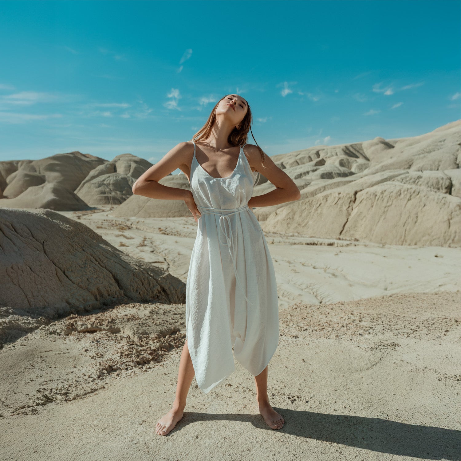 cotton jumpsuit dress Alicia Jumpsuit