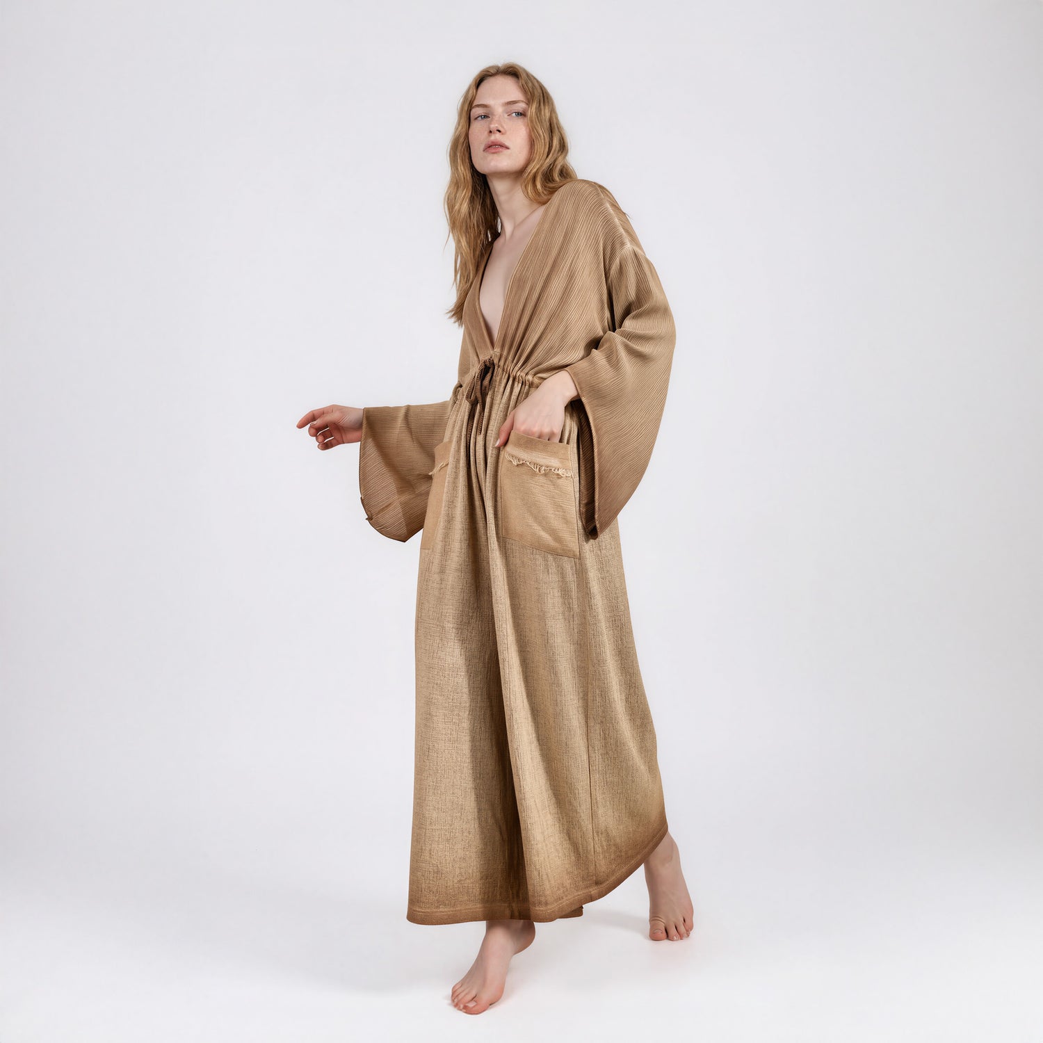 Altar Jumpsuit in Desert Sand