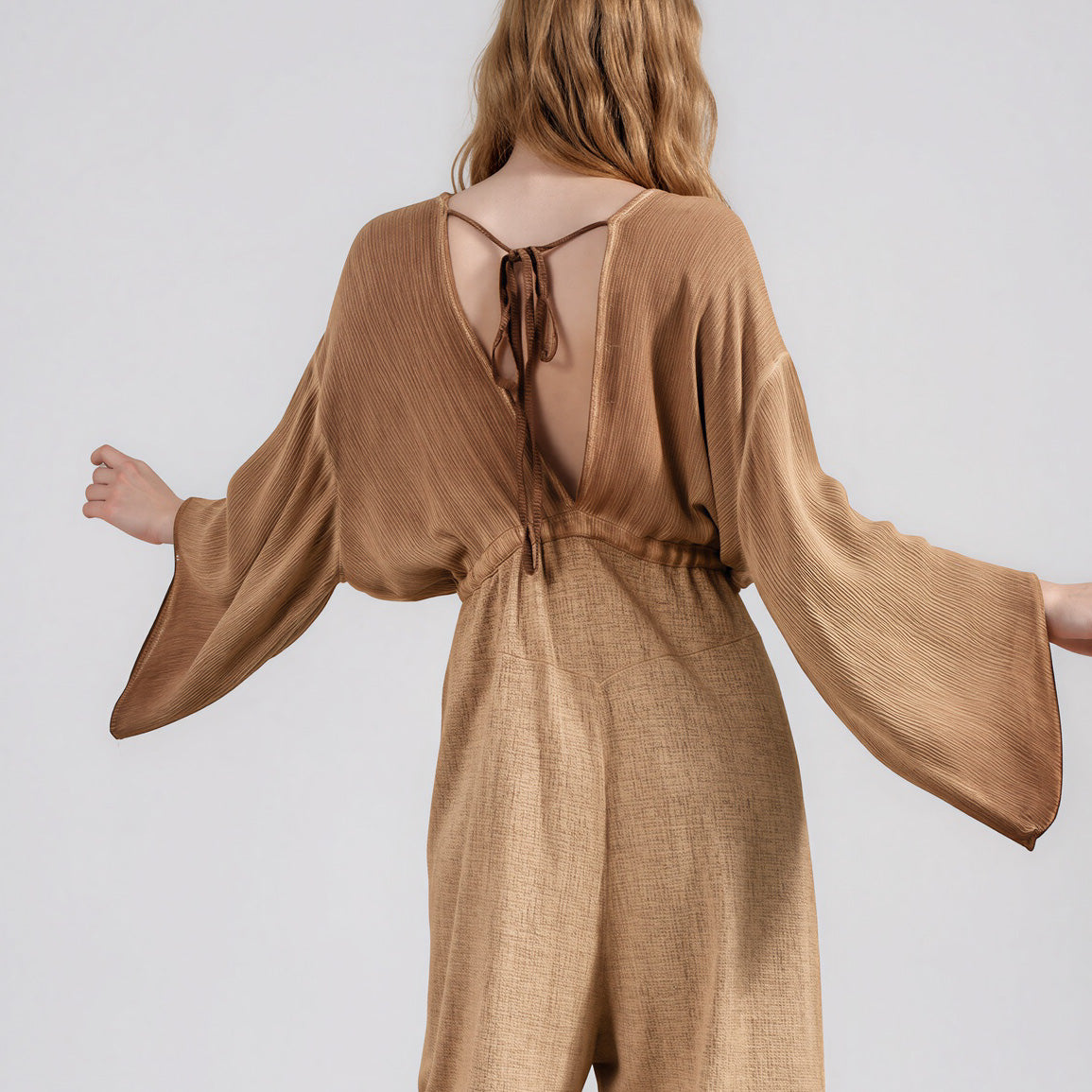 Altar Jumpsuit in Desert Sand