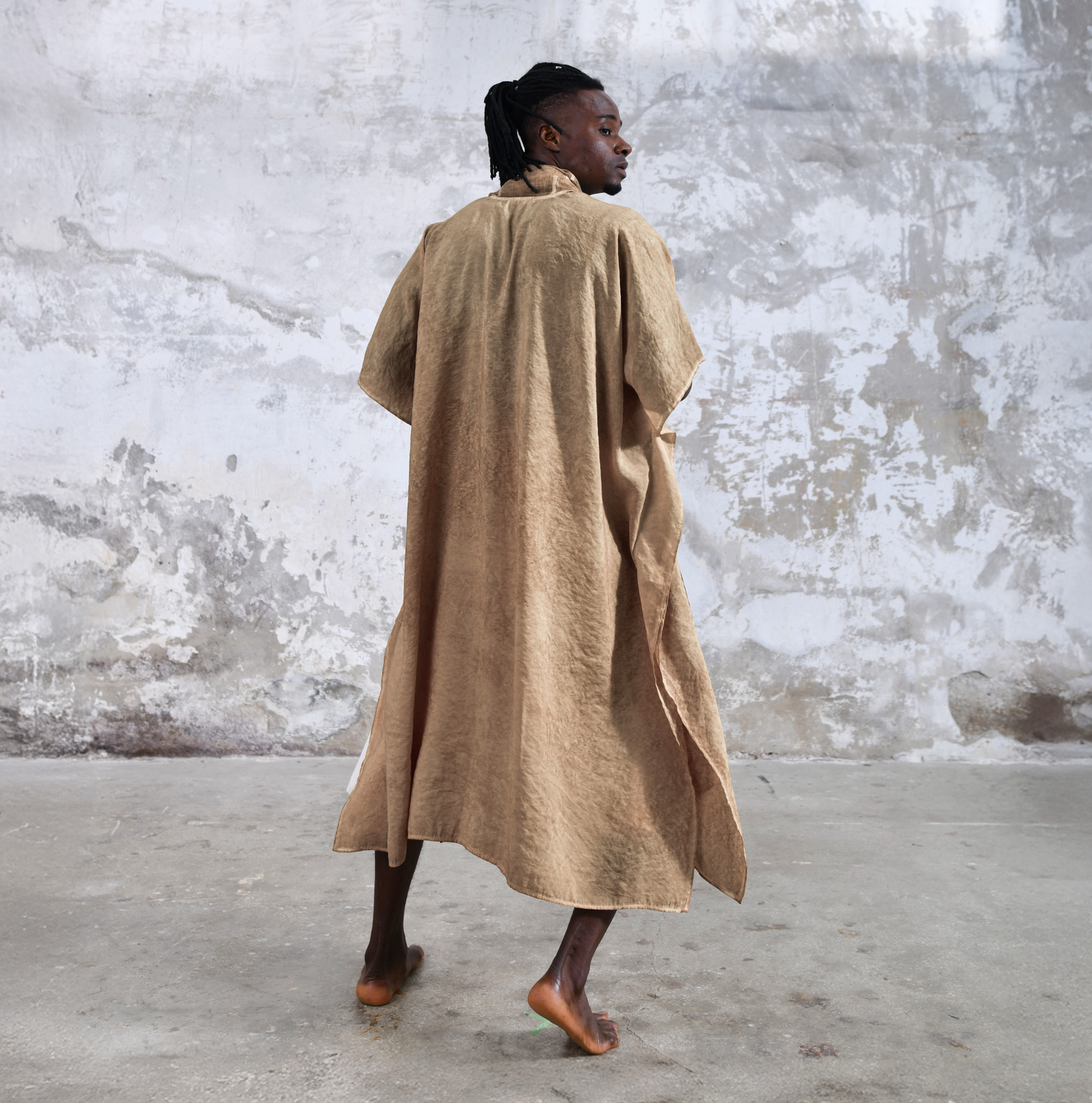 SHAWL Kimono in Desert Sand