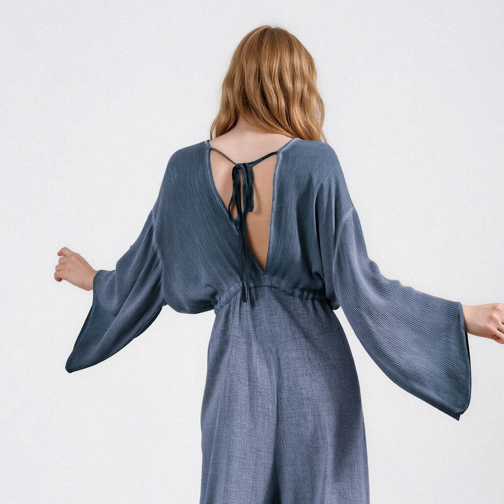 Altar Jumpsuit Dusty Blue