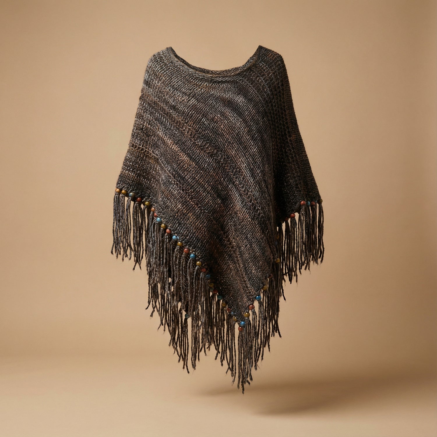 Root Poncho in Earth