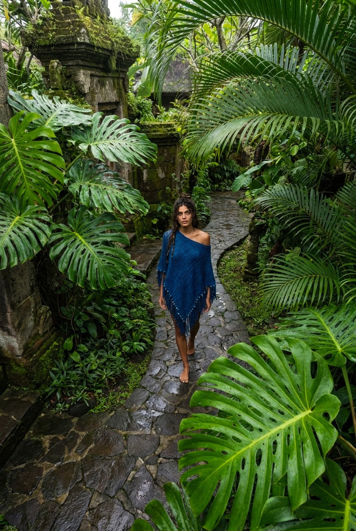 Root Poncho in Deep Water