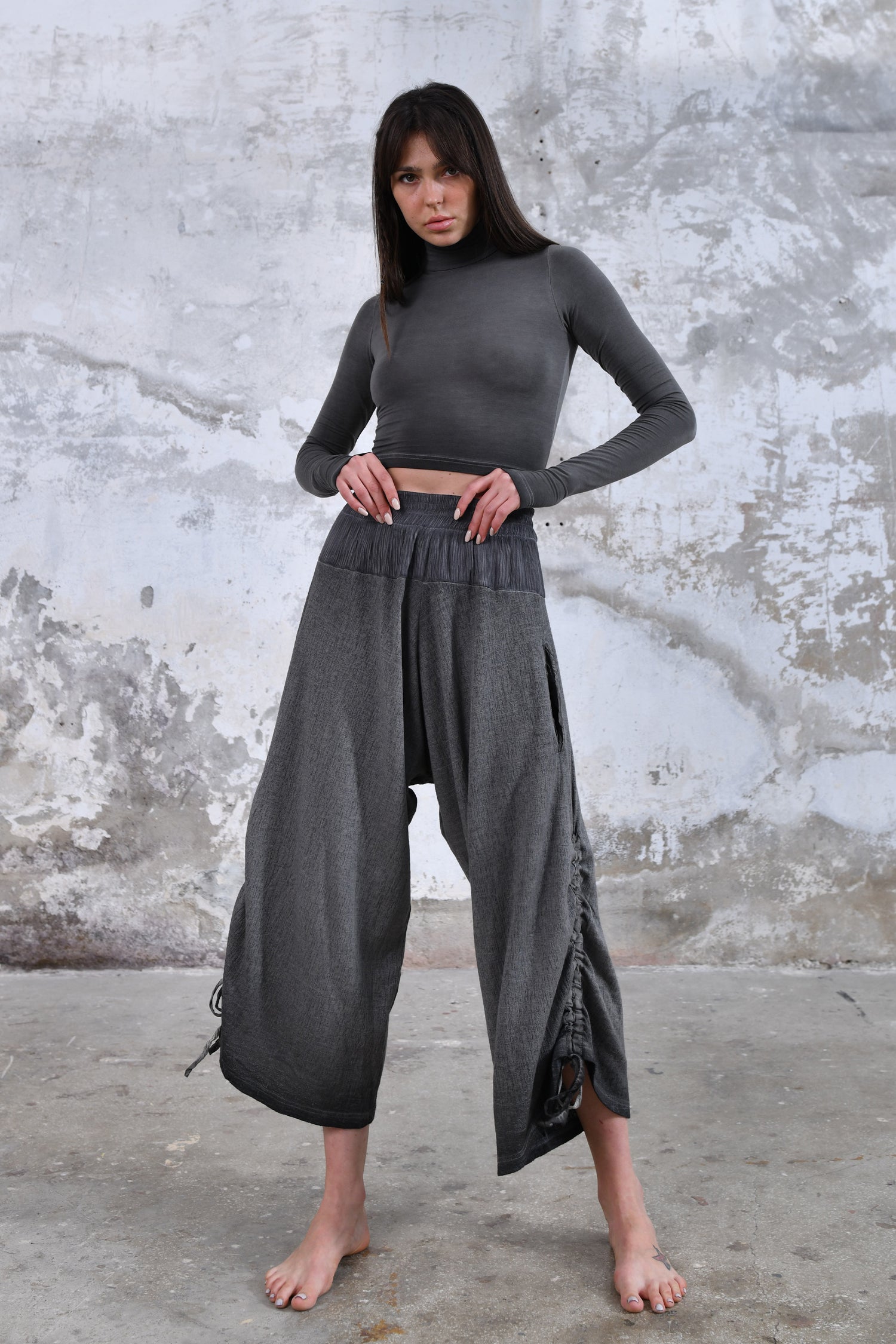 Black Yoga Boho Pants, Handmade bohemian clothing for women Unique clothing designs with ethnic and tribal influences Sustainable and eco-friendly clothing options Artisanal clothing with intricate embroidery and embellishments Colorful and vibrant clothing for free-spirited women Boho-chic apparel with a relaxed and comfortable fit, burning man women