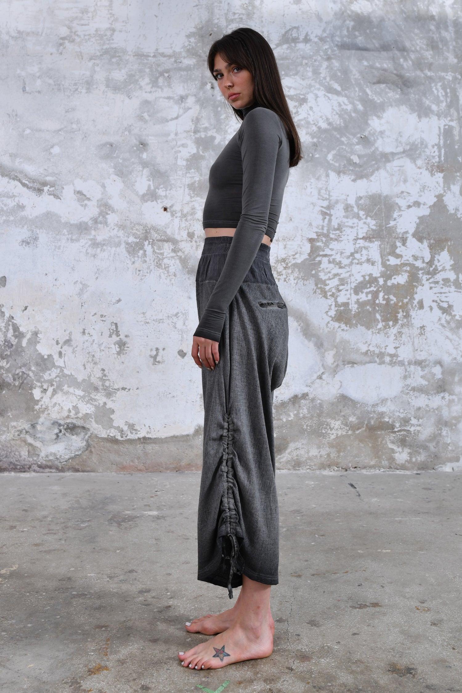 Black Yoga Boho Pants, Handmade bohemian clothing for women Unique clothing designs with ethnic and tribal influences Sustainable and eco-friendly clothing options Artisanal clothing with intricate embroidery and embellishments Colorful and vibrant clothing for free-spirited women Boho-chic apparel with a relaxed and comfortable fit, burning man women