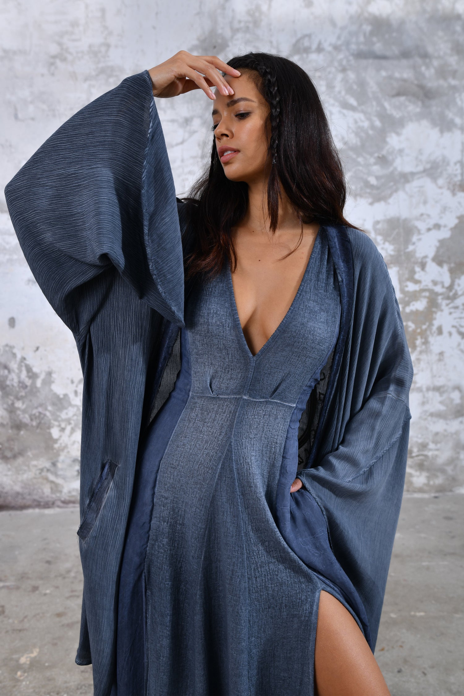 Alchemist Tribal boho kimono, Unisex boho kimono, Goddess boho kimono, Spiritual fashion kimono, Flowy and comfortable kimono, Versatile and timeless kimono, Layering piece kimono, Eye-catching burning man unisex boho kimono, Statement piece kimono, Unique and intricate kimono design.