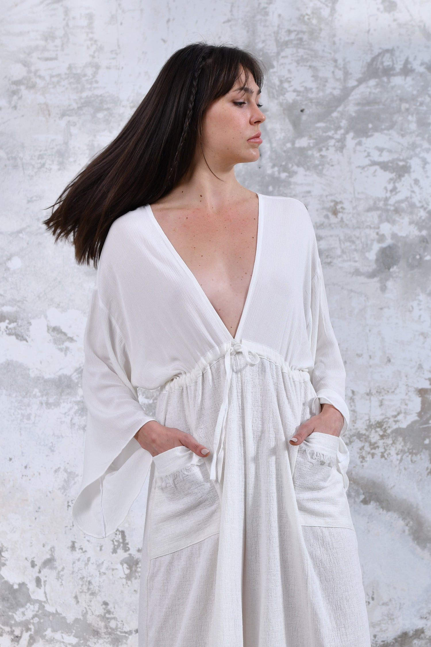 Altar Jumpsuit in White