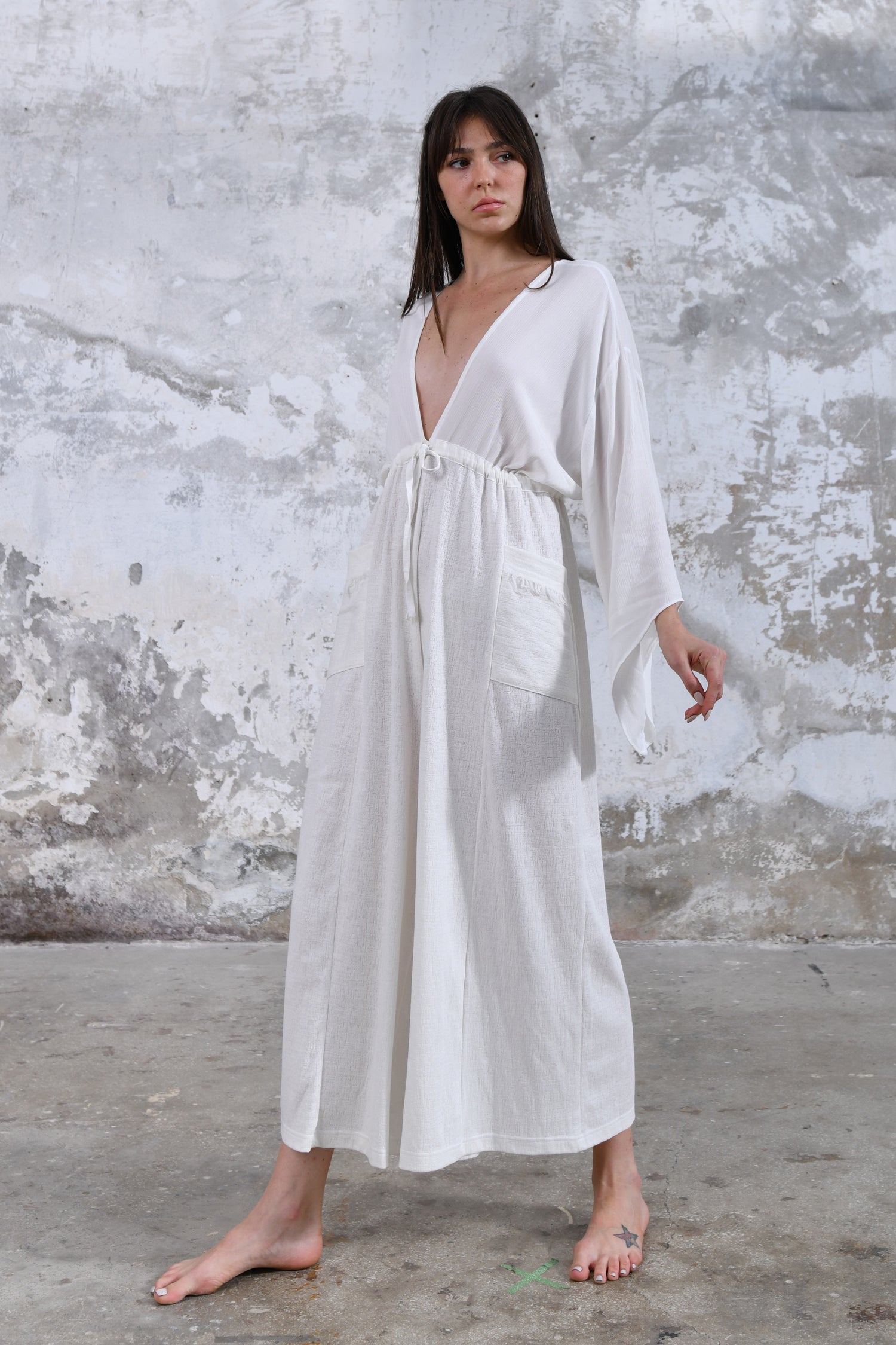 Altar Jumpsuit in White