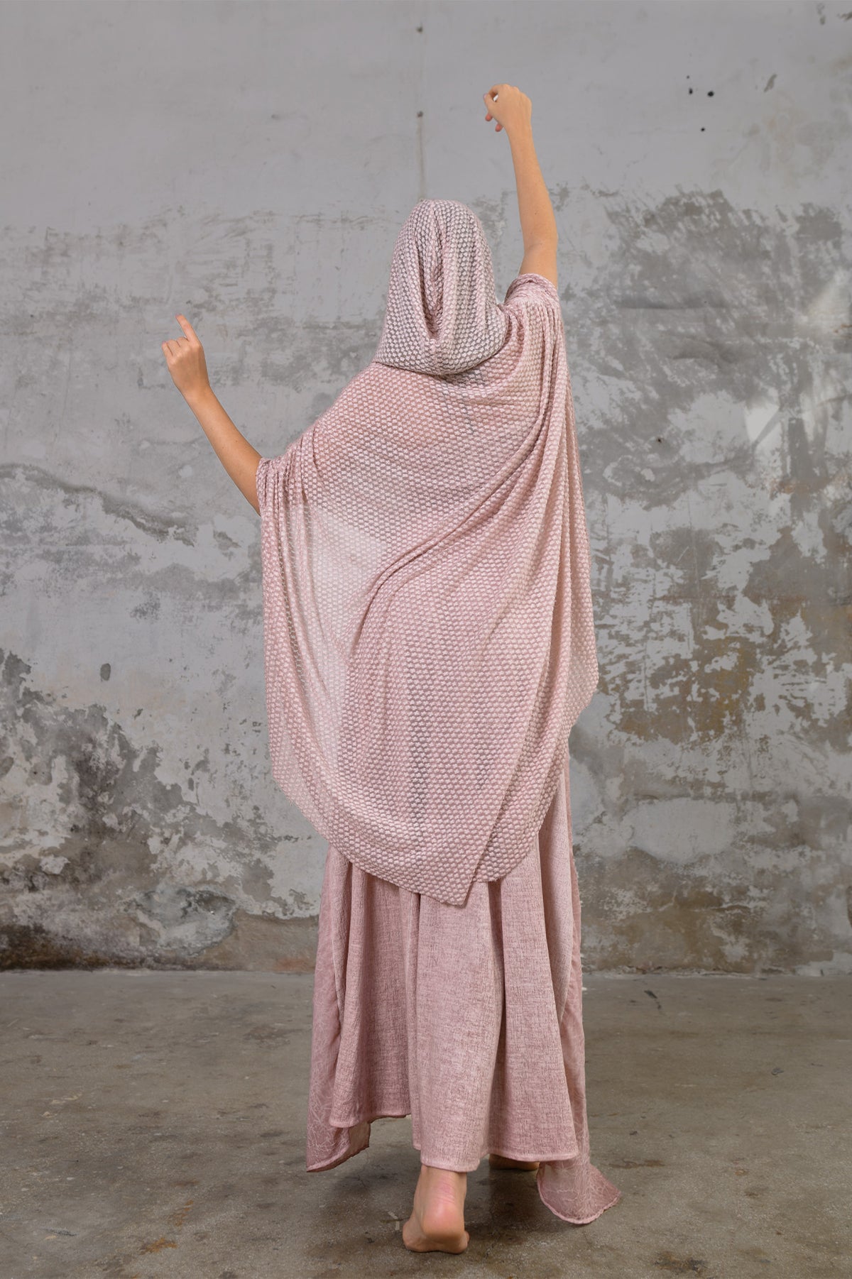 Pink Bohemian poncho hooded shawl, Ethnic print women's poncho, Spiritual clothing accessory, Handmade boho chic poncho, Flowy and comfortable poncho for women, Layering piece for chilly evenings, Statement piece for festivals and events, Unique and intricate design, Vibrant and earthy colors, Perfect for yoga and meditation practices.