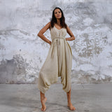 Baris Jumpsuit in Vintage Lemon