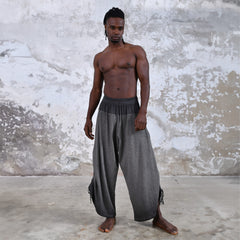 black Men's baggy trousers for yoga and meditation, comfortable and breathable men's yoga pants, bohemian-style men's yoga pants with harem cut, organic cotton men's yoga pants for ultimate comfort, casual and stylish men's yoga pants for everyday wear, loose-fitting men's yoga pants, soft and stretchy men's yoga pants for flexibility and ease, wide leg men's yoga pants for maximum movement, relaxed-fit men's yoga pants with drawstring waistband, men burning man outfit