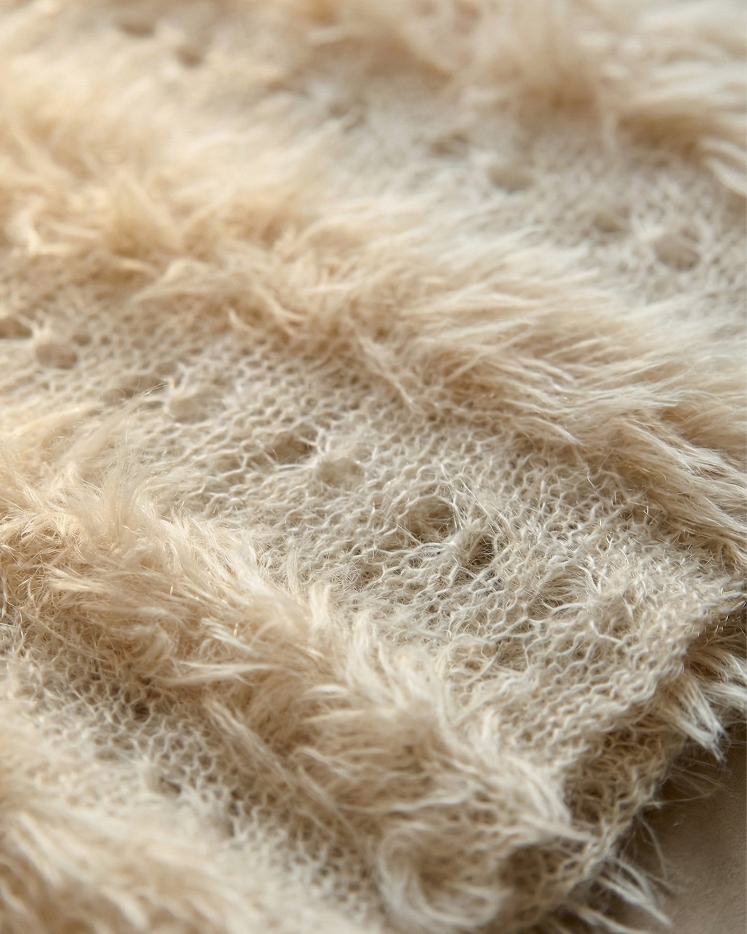 Cloud Mohair Jumper in Cream