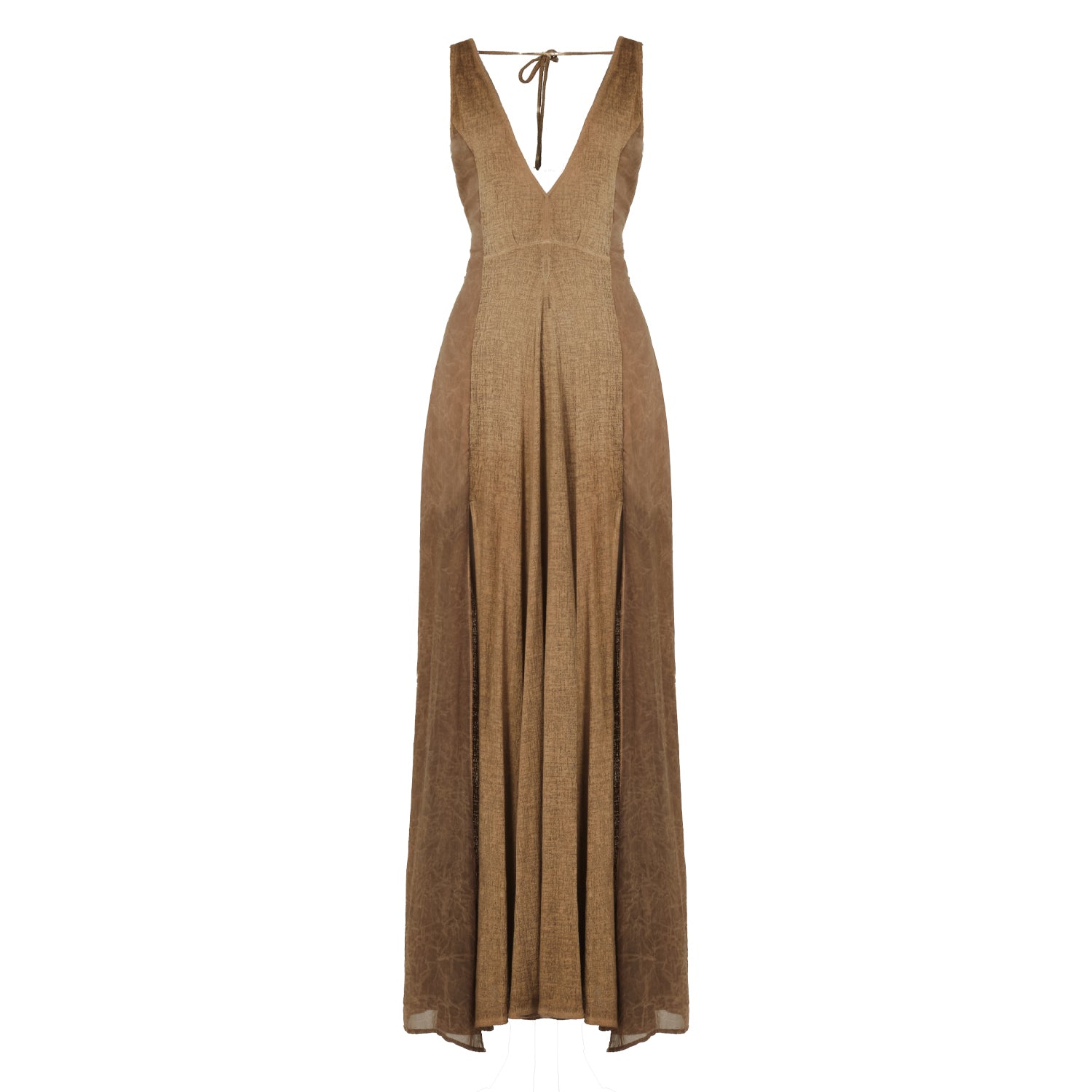 ZHE Dress in Desert Sand