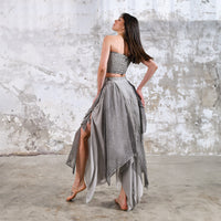 Bia Skirt in Light Gray