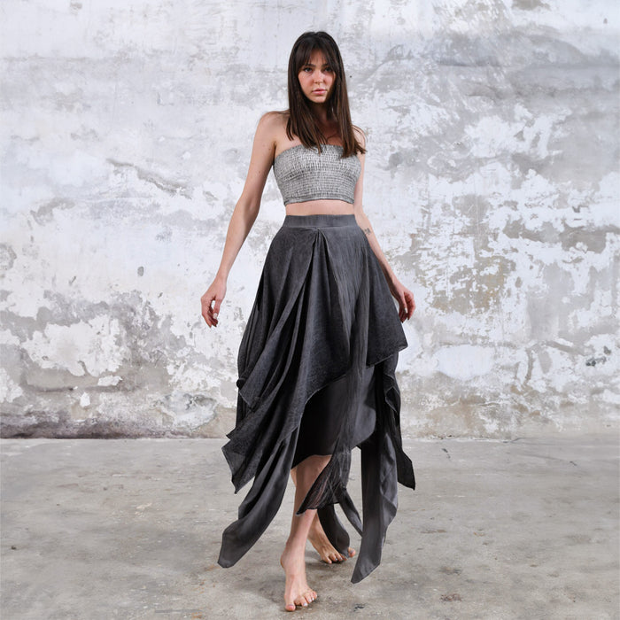 Bia Skirt in Charcoal