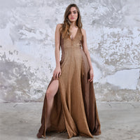 ZHE Dress in Desert Sand