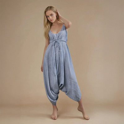 Baris Relaxed Jumpsuit · Baby Blue