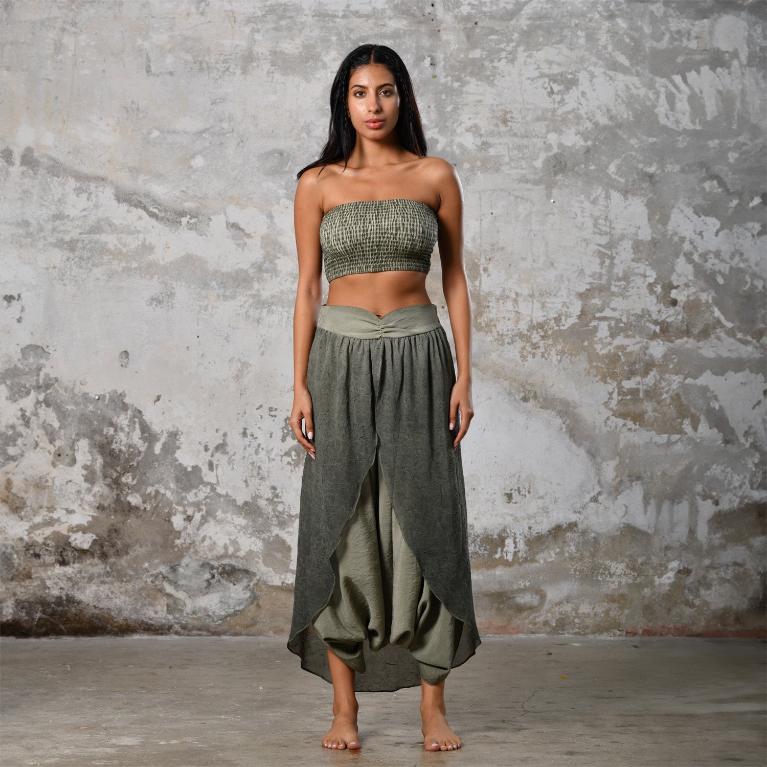 HENA Body in Khaki Green