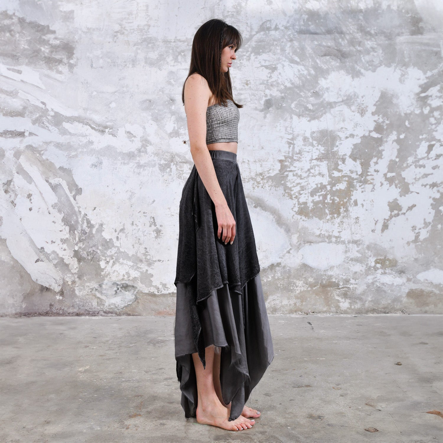 Bia Skirt in Charcoal