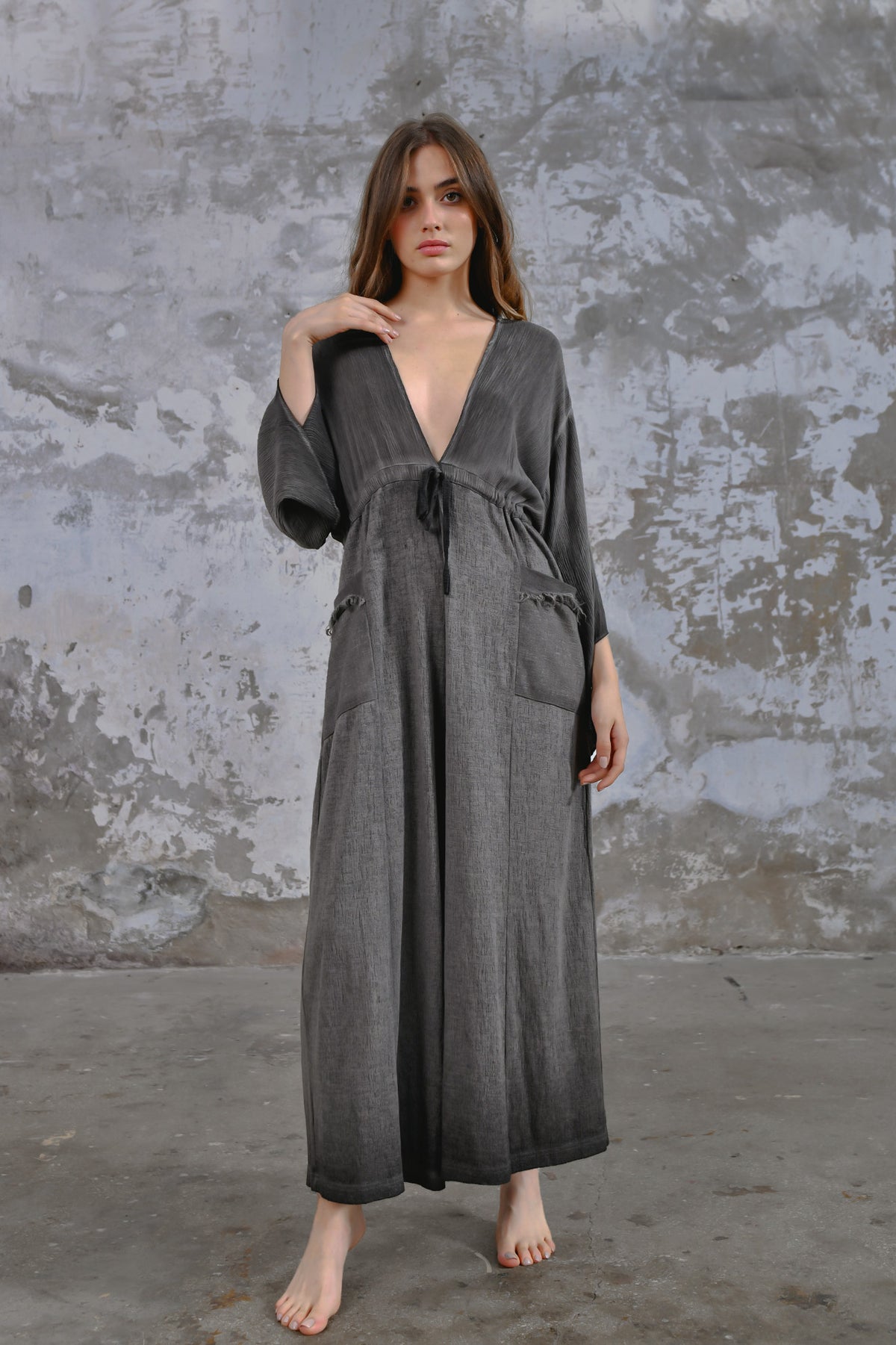 ALTAR Jumpsuit in Charcoal