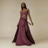 Aishe Belt in Cherry