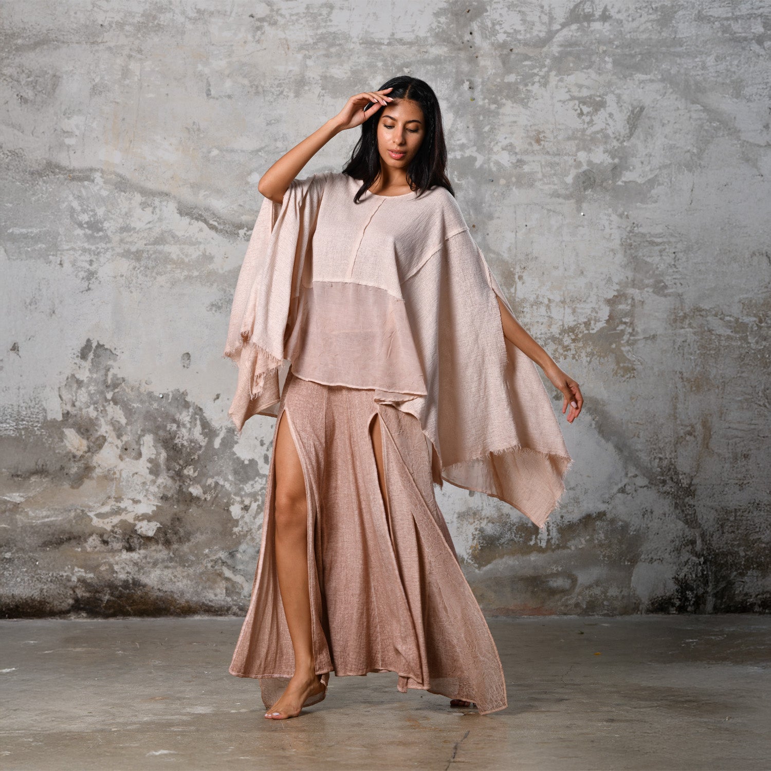 Leila Top in Powder Pink