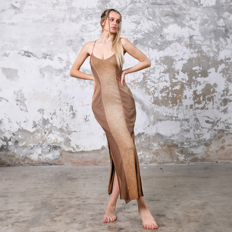 Nude Sexy High Split Boho Dress, Gypsy Sexy Dress, Goddess Sexy Summer Dress, Burning Man Dress, Armor Costume Sexy Dress, Resort Women Clothing, Organic Cotton Dress, High Split Sexy Dress, Sexy beach Dress, Greek Goddess Dress, Beach Dress