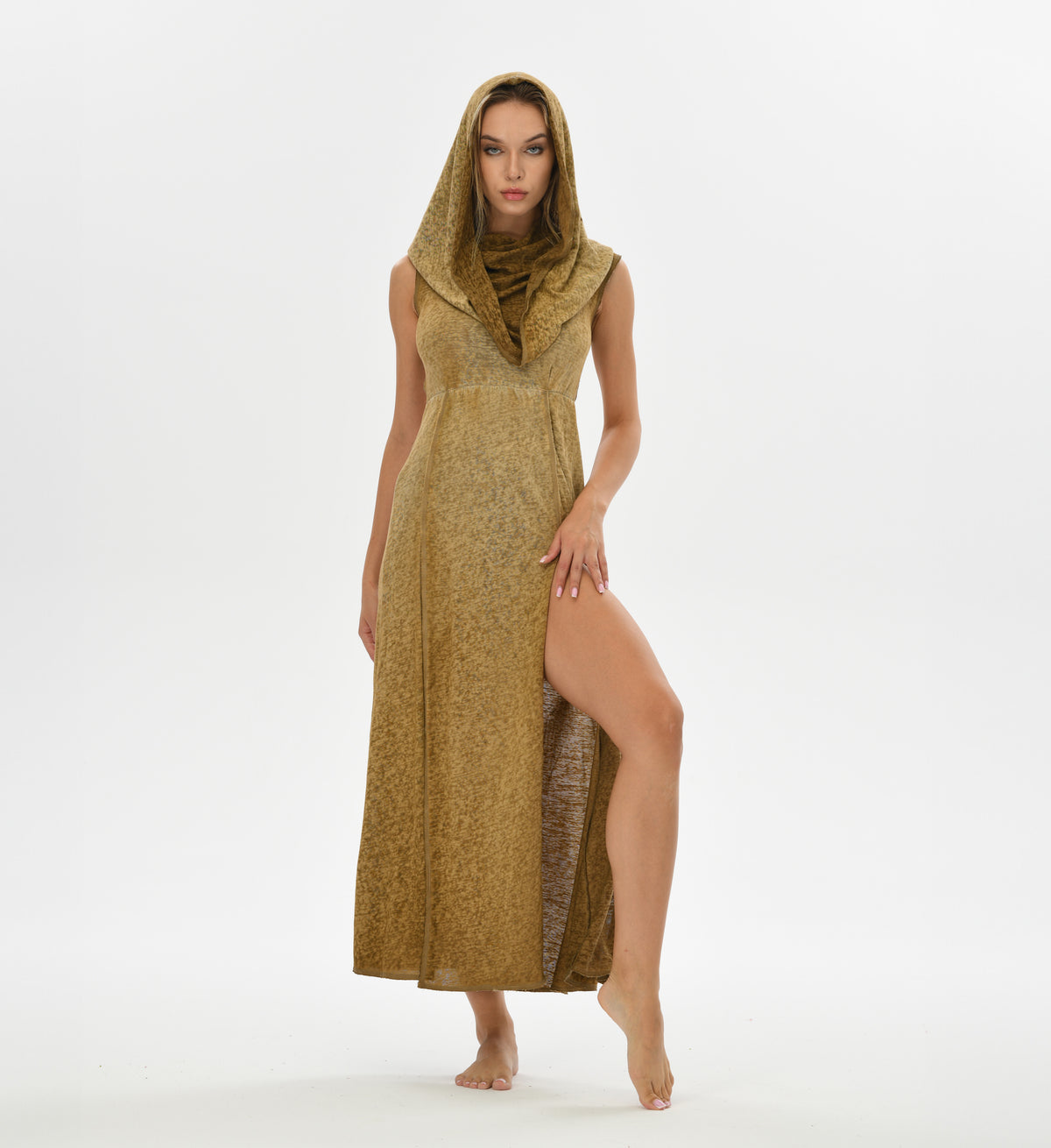 Hera Dress in Desert Sand