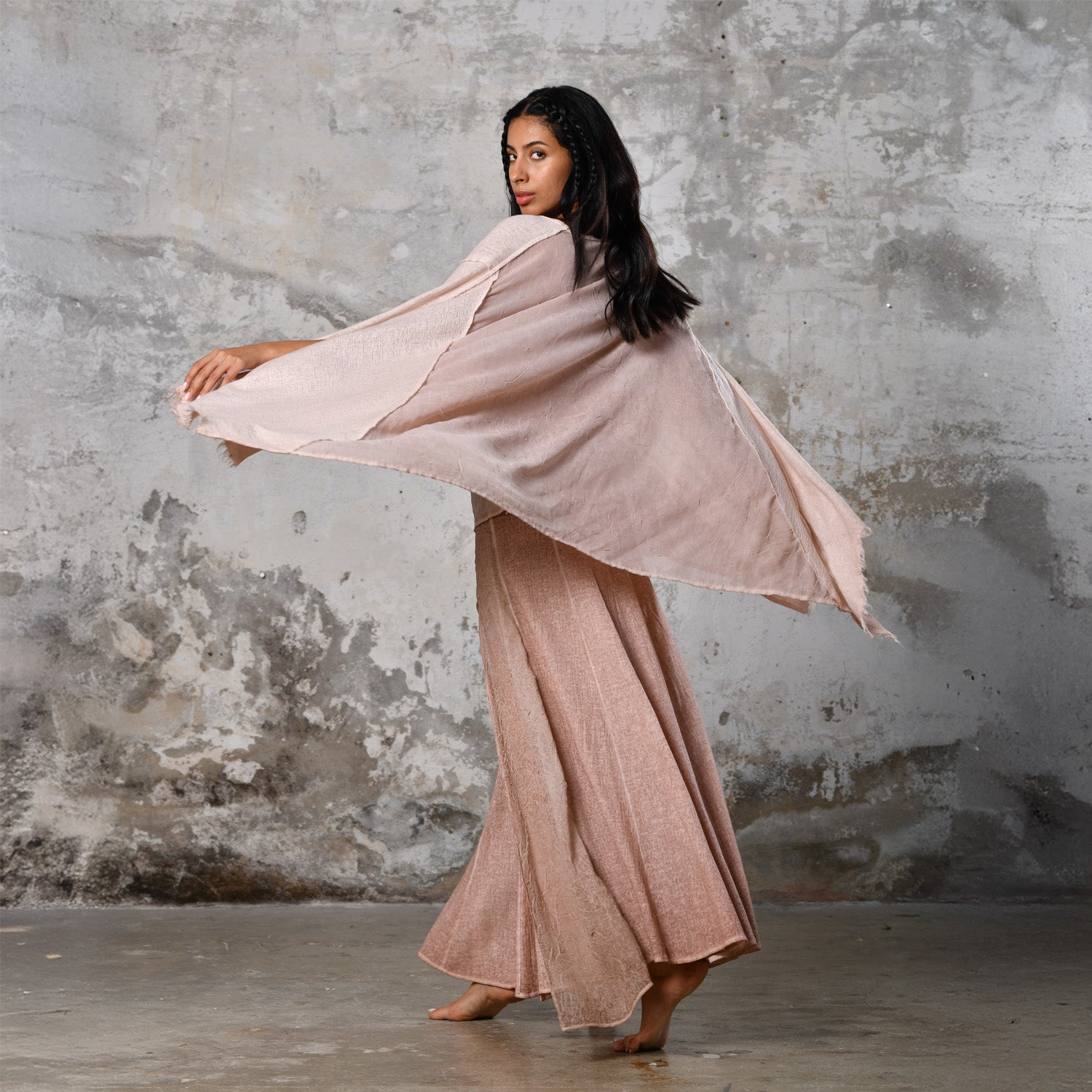 Leila Top in Powder Pink