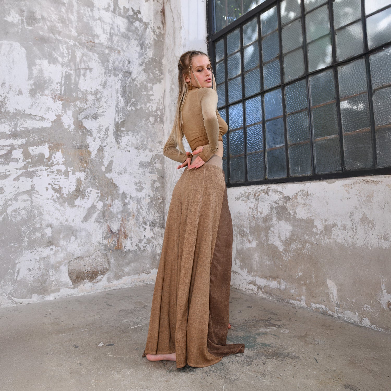 ZHE Skirt in Desert Sand