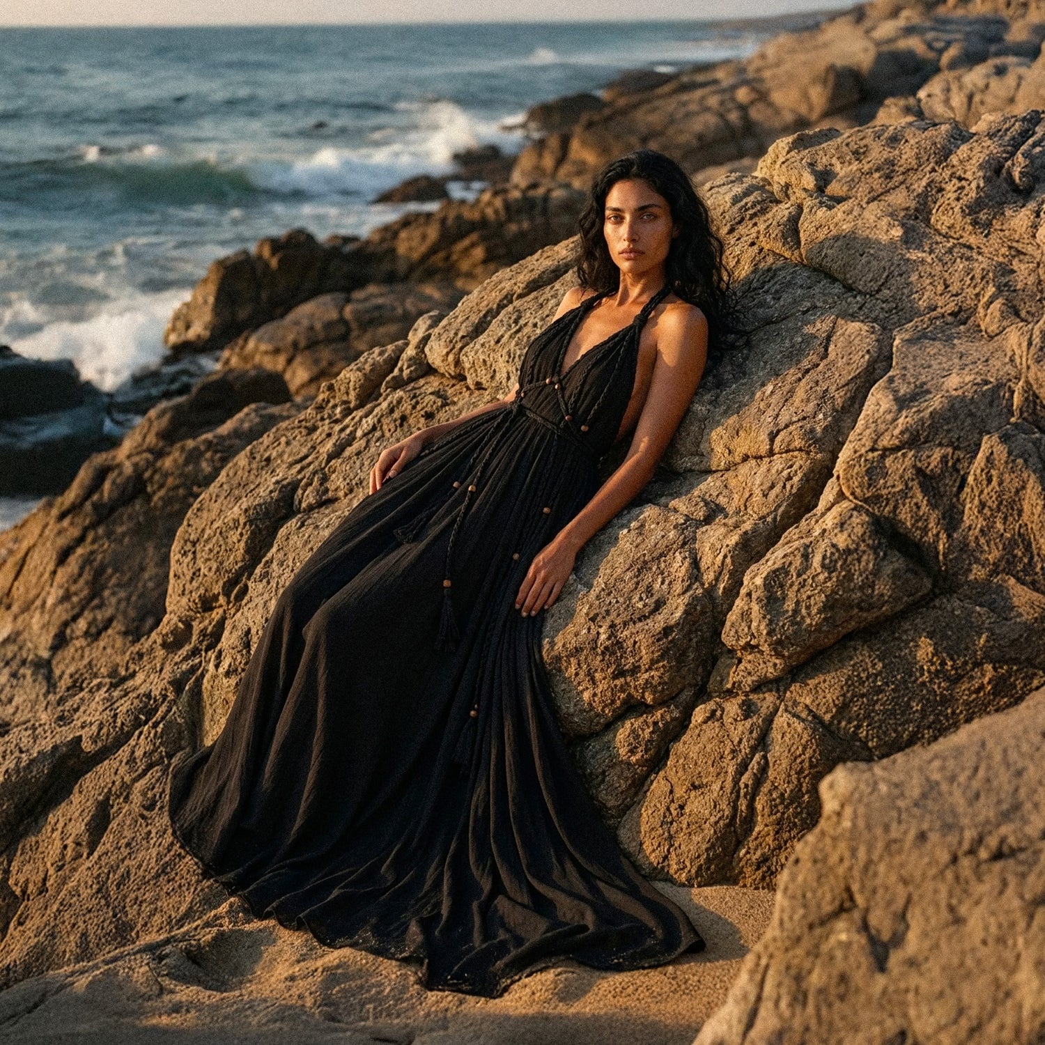 Kısmet Dress in Black