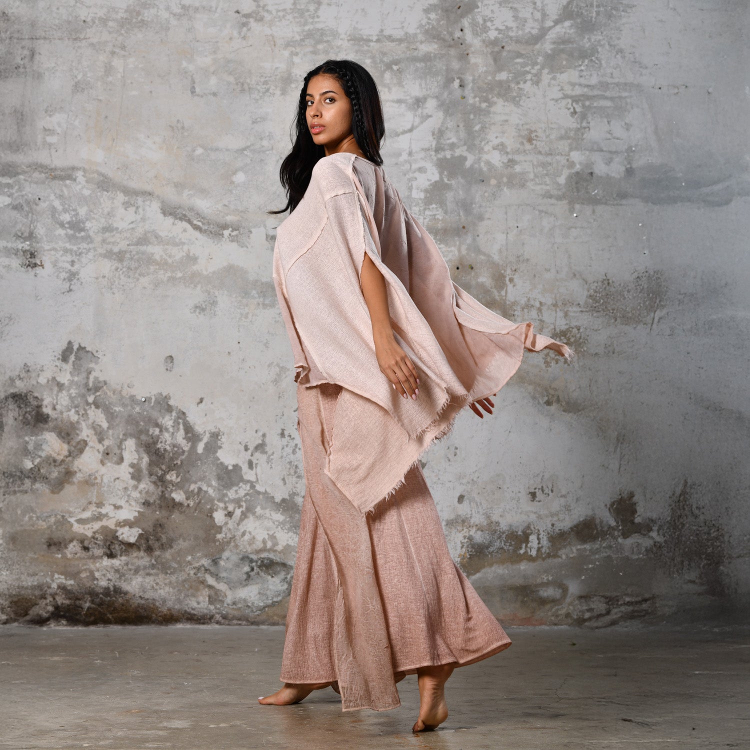 Leila Top in Powder Pink
