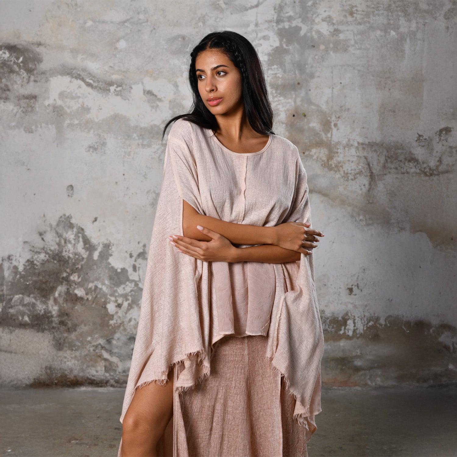 Leila Top in Powder Pink