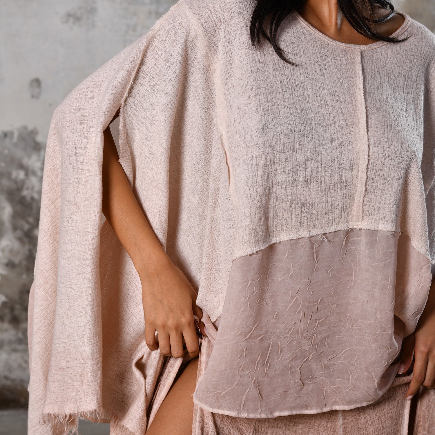 Leila Top in Powder Pink