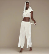 Suhan Pants in White