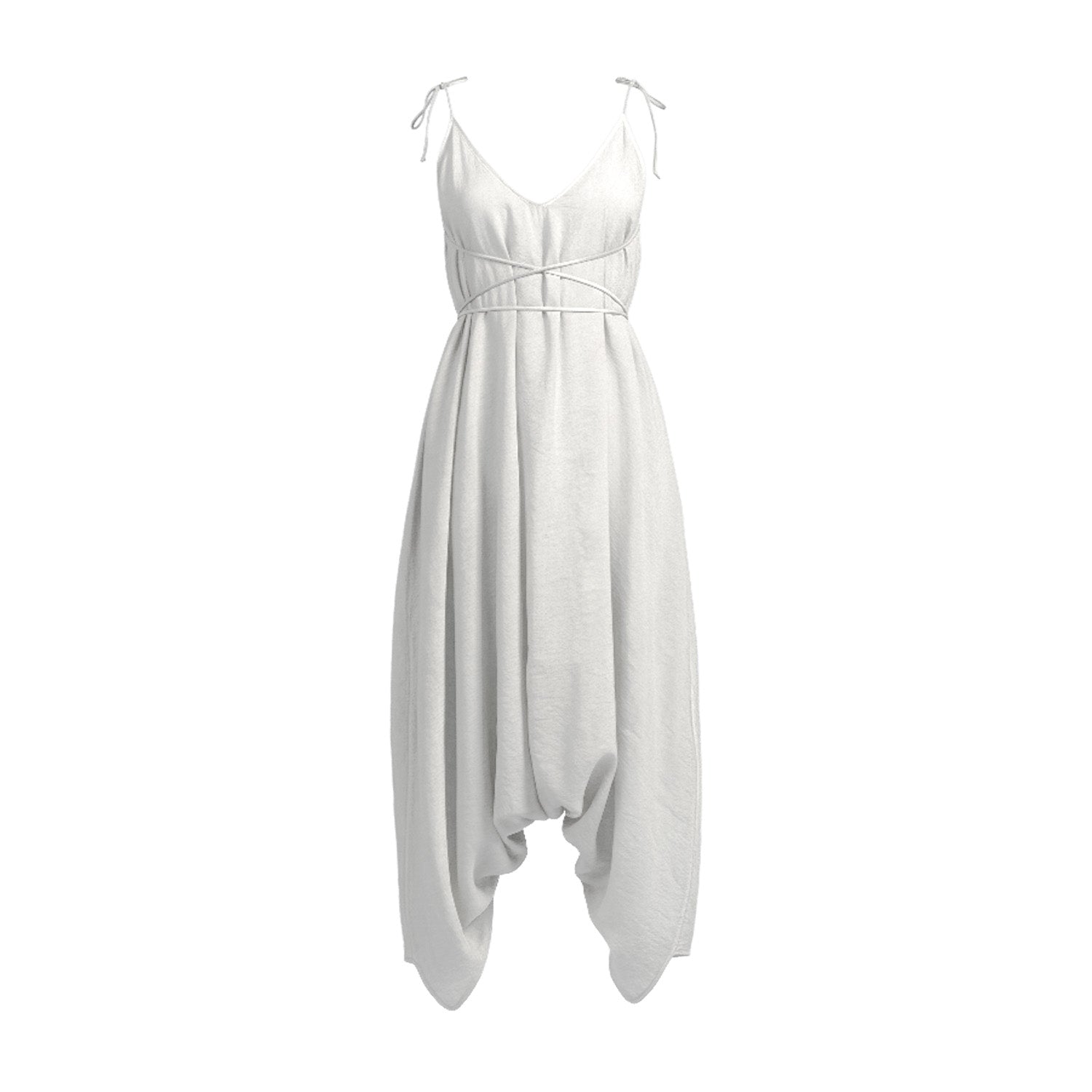 Baris Jumpsuit in White
