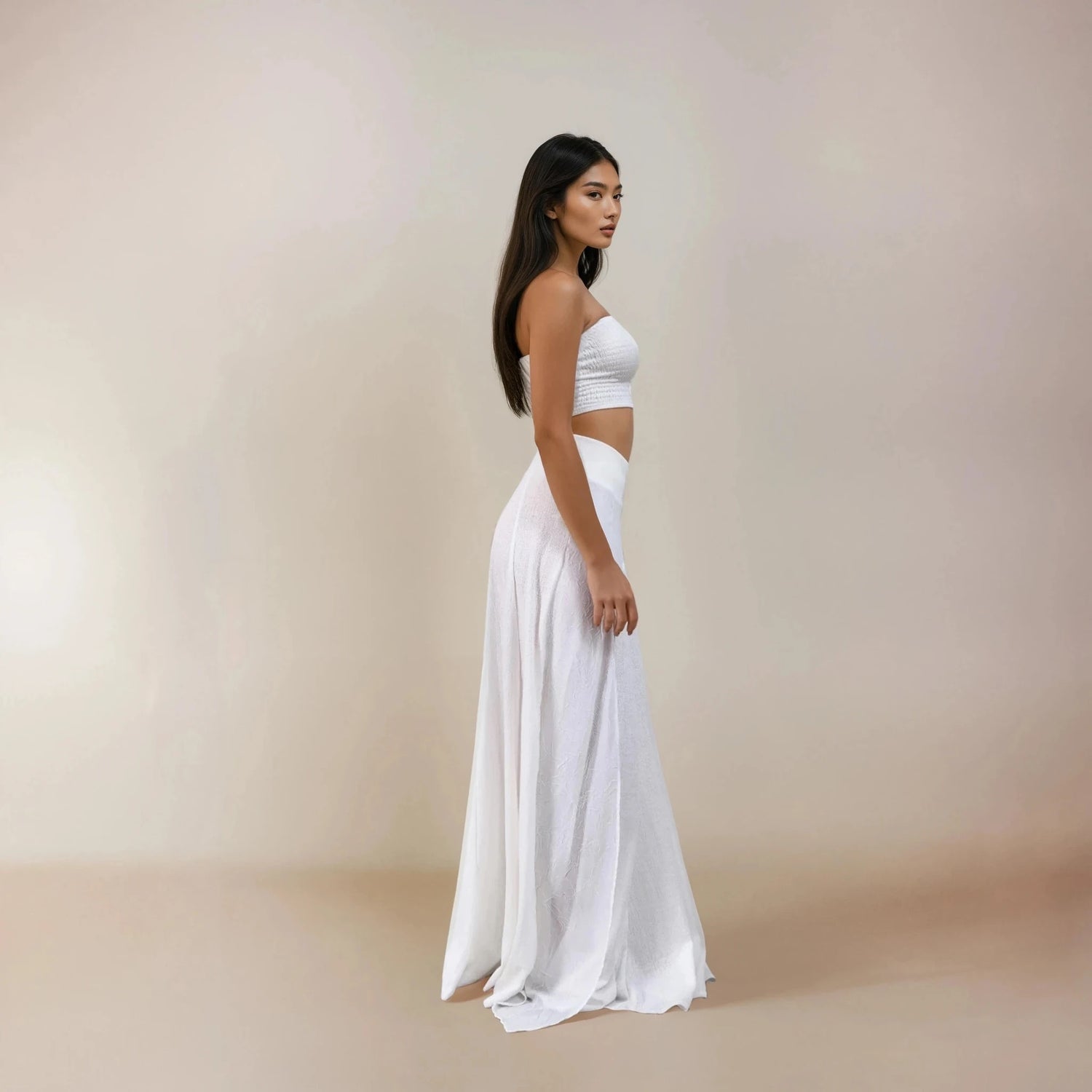 ZHE Skirt in White