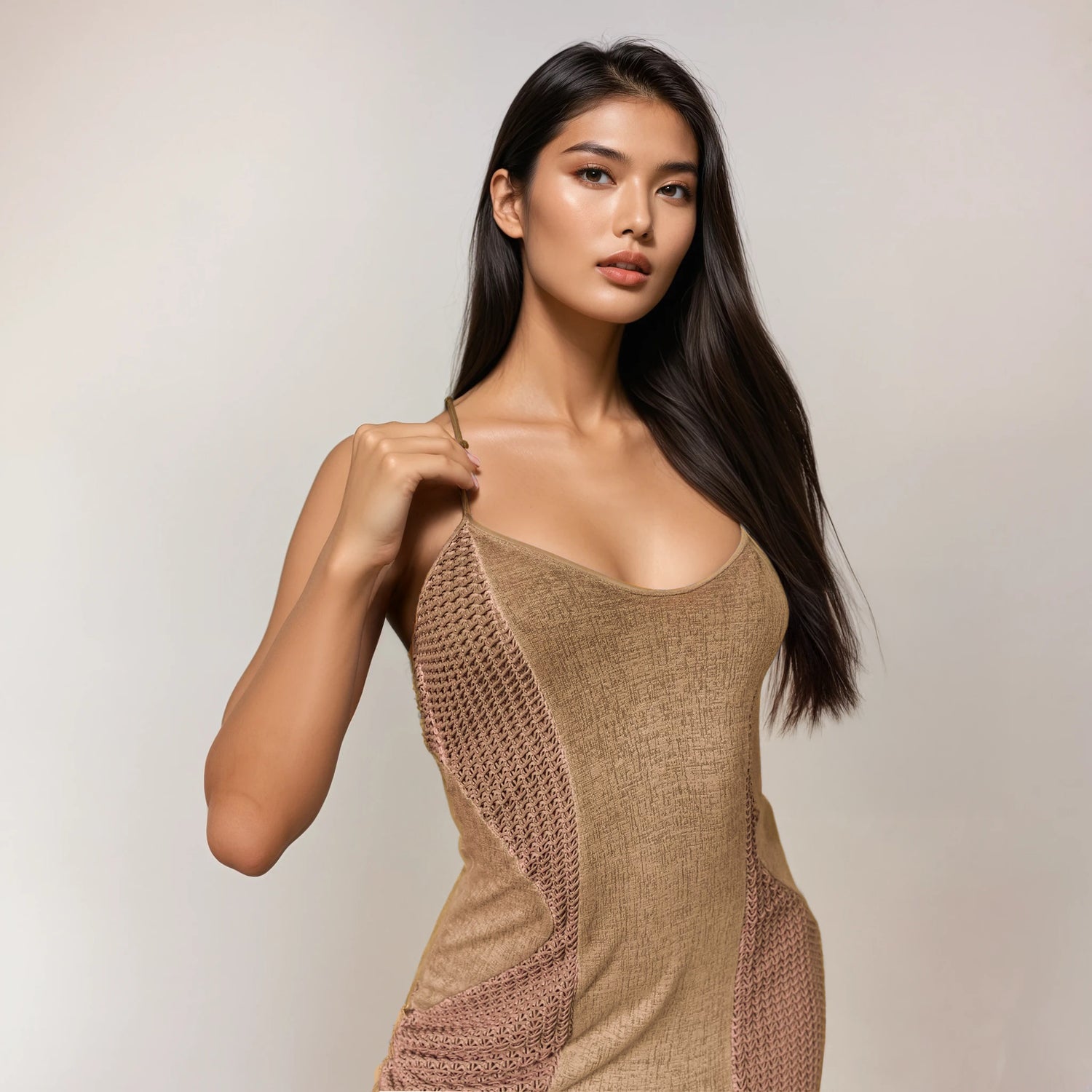 Armor Dress in Desert Sand