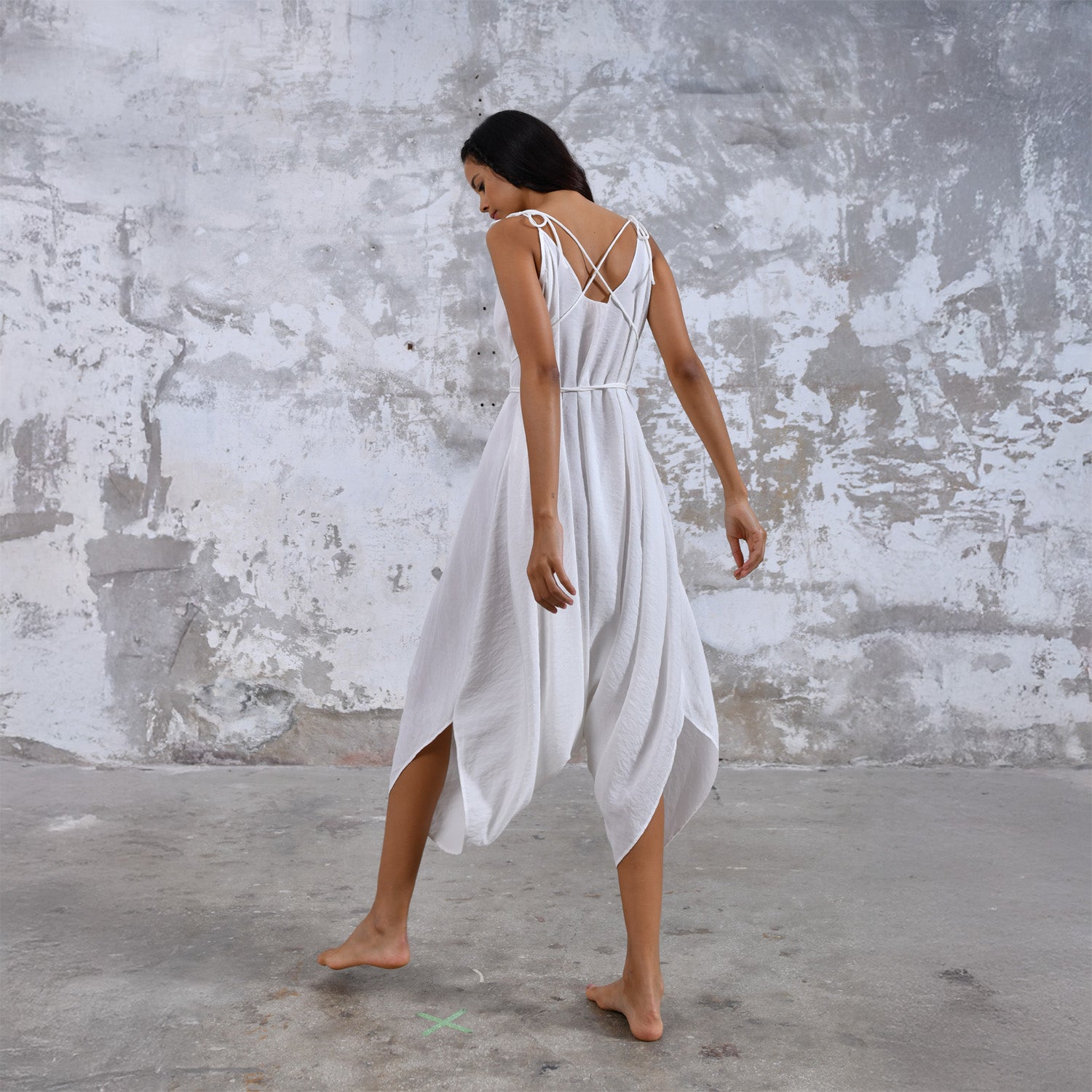 Baris Jumpsuit in White