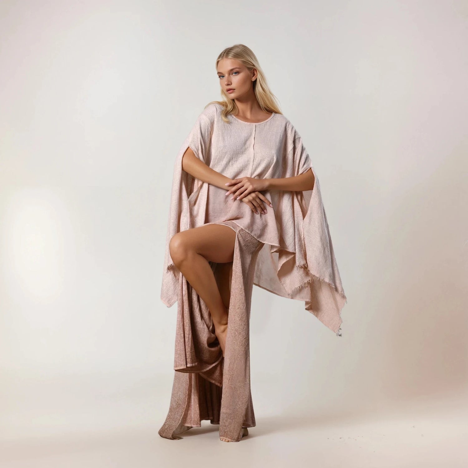 Leila Top in Powder Pink