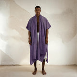 SHAWL Kimono in Mystic Purple